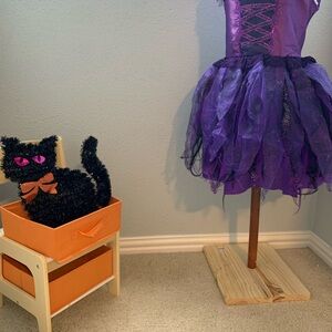 Target Magical Purple and Black Kids Costume